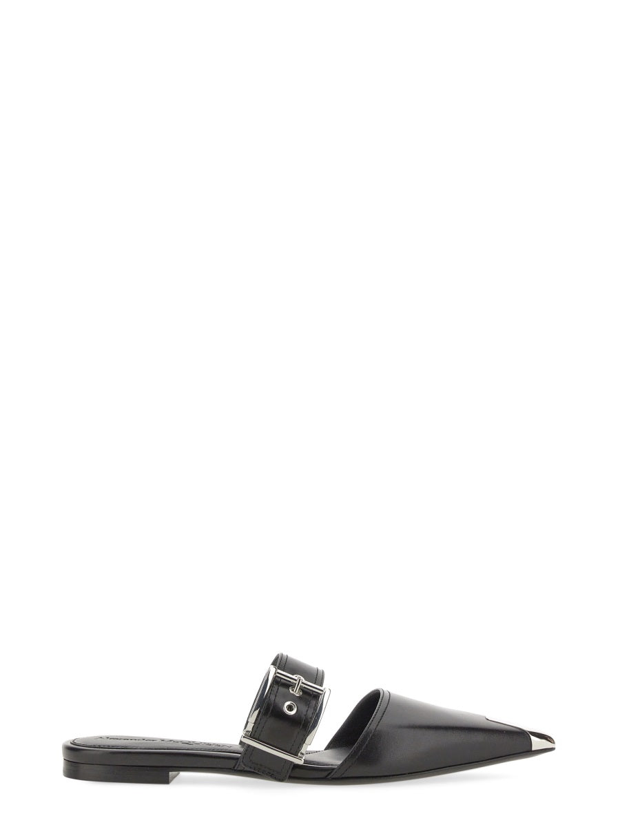 Alexander McQueen Shoes? Alexander Mcqueen Women Mule Punk Premium Designer Casual Shoes