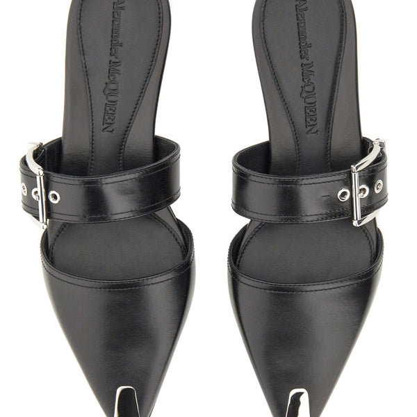 Alexander McQueen Shoes? Alexander Mcqueen Women Mule Punk Premium Designer Casual Shoes