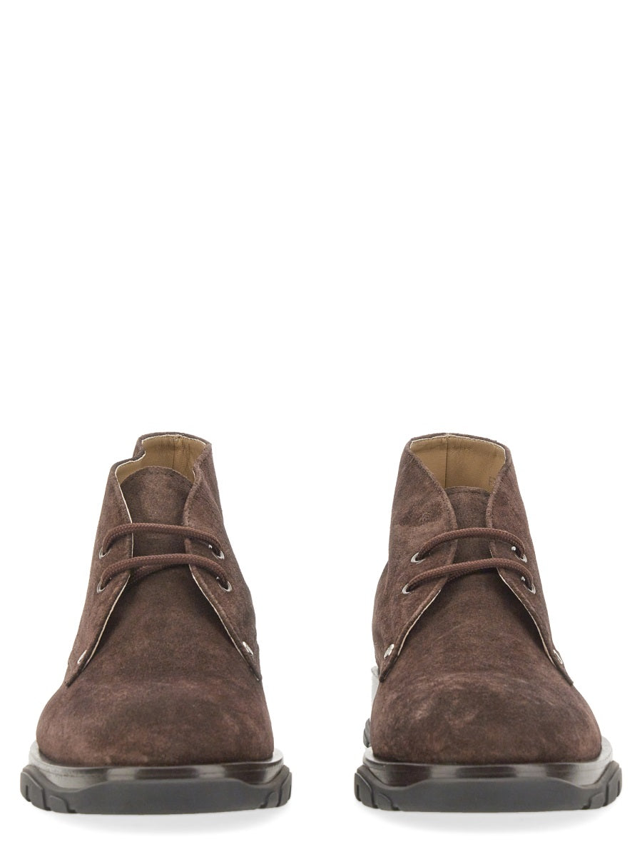 Alexander McQueen premium boots & booties detail and craftsmanship close-up
