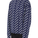 Close-up of Balenciaga jerseys & knitwear hardware and fine stitching