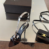 Saint Laurent shoes front view designer style