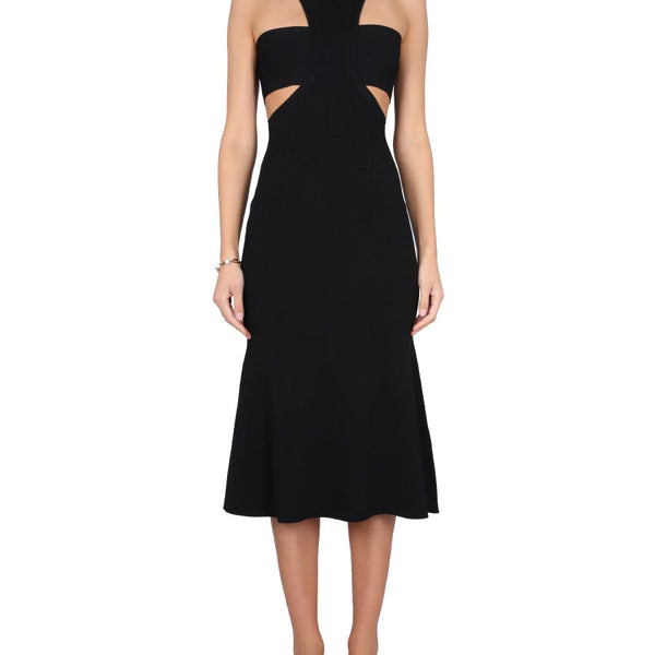 Alexander McQueen cocktail dresses luxury designer piece front view