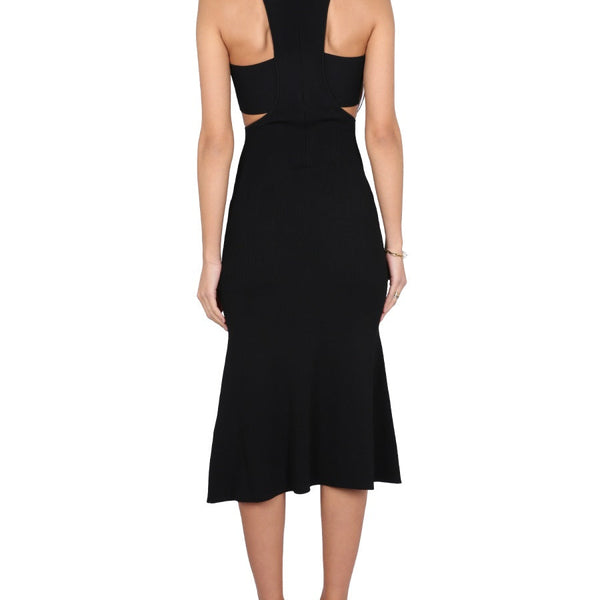 Alexander McQueen cocktail dresses side profile designer luxury fashion