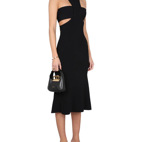 Alexander McQueen Dresses? Alexander Mcqueen Women Dress With Harness Elegant Designer Evening Dress