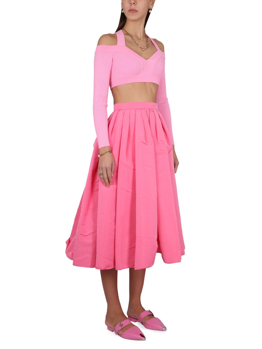 Alexander McQueen Tops? Alexander Mcqueen Women Cropped Shirt Elegant Everyday Designer Top
