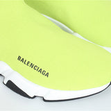 Balenciaga White High-Top Sneakers - Heel Detail View