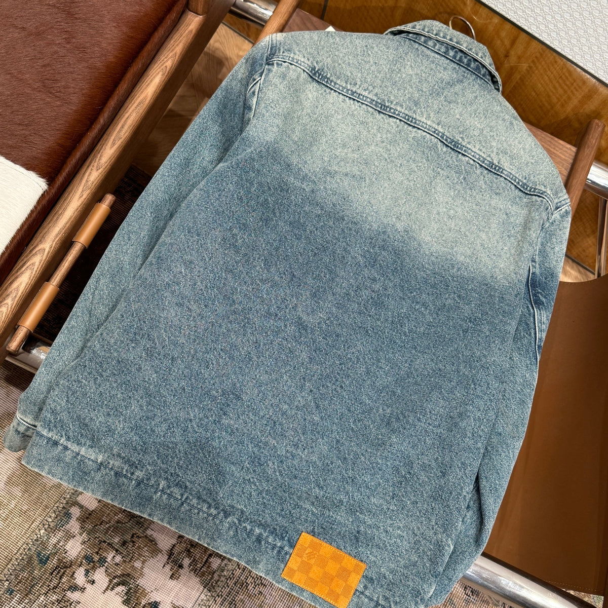 Louis Vuitton Jackets- Louis Vuitton Lou Denim Jacket Stylish Everyday Designer Outerwear