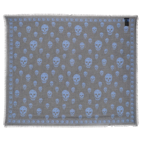 Alexander McQueen Scarves? Alexander Mcqueen Women Classic Skull Scarf Luxury Designer Silk Scarf