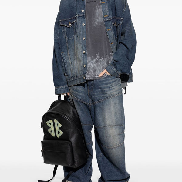 Balenciaga outerwear lifestyle shot premium designer piece