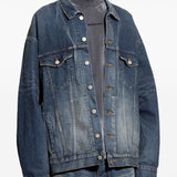 Balenciaga outerwear side profile designer luxury fashion