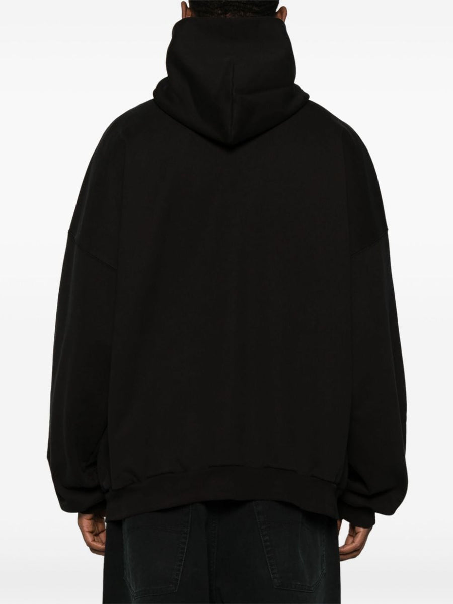 Balenciaga Bags? BALENCIAGA Oversized Hoodie with Pouch Pocket - Women's Luxury Designer Leather Handbag
