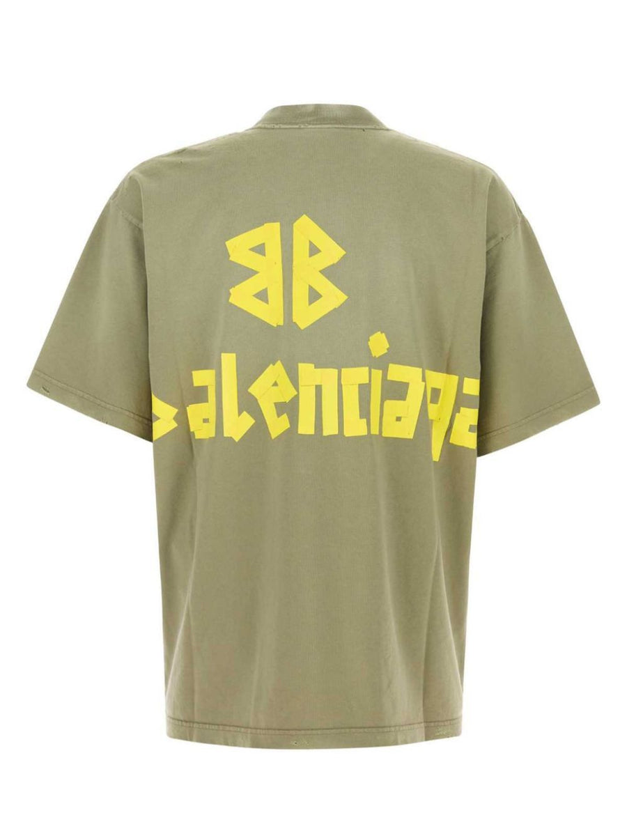 Balenciaga premium t-shirts & tops detail and craftsmanship close-up