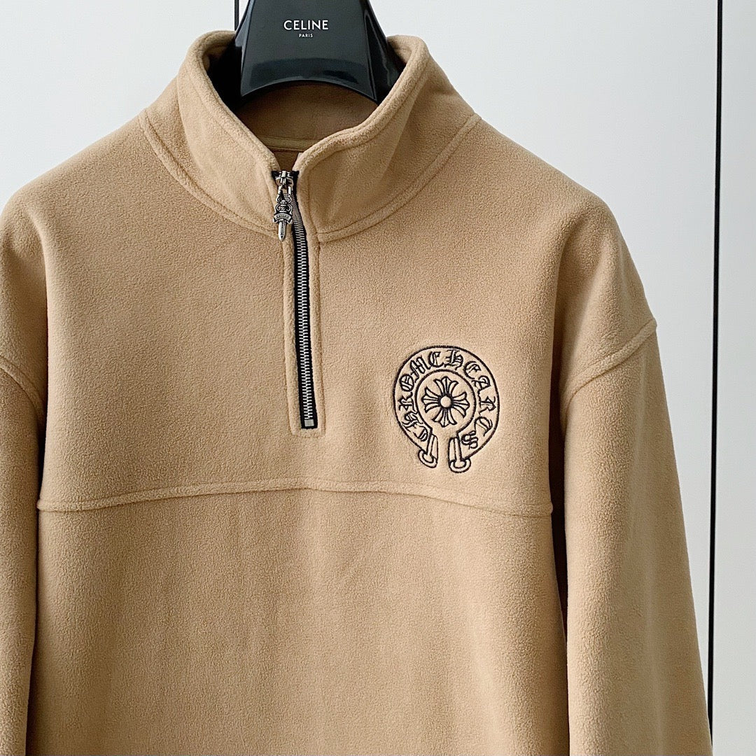 Hoodies- Chrome H Sweatshirt Comfortable Luxury Streetwear Hoodie