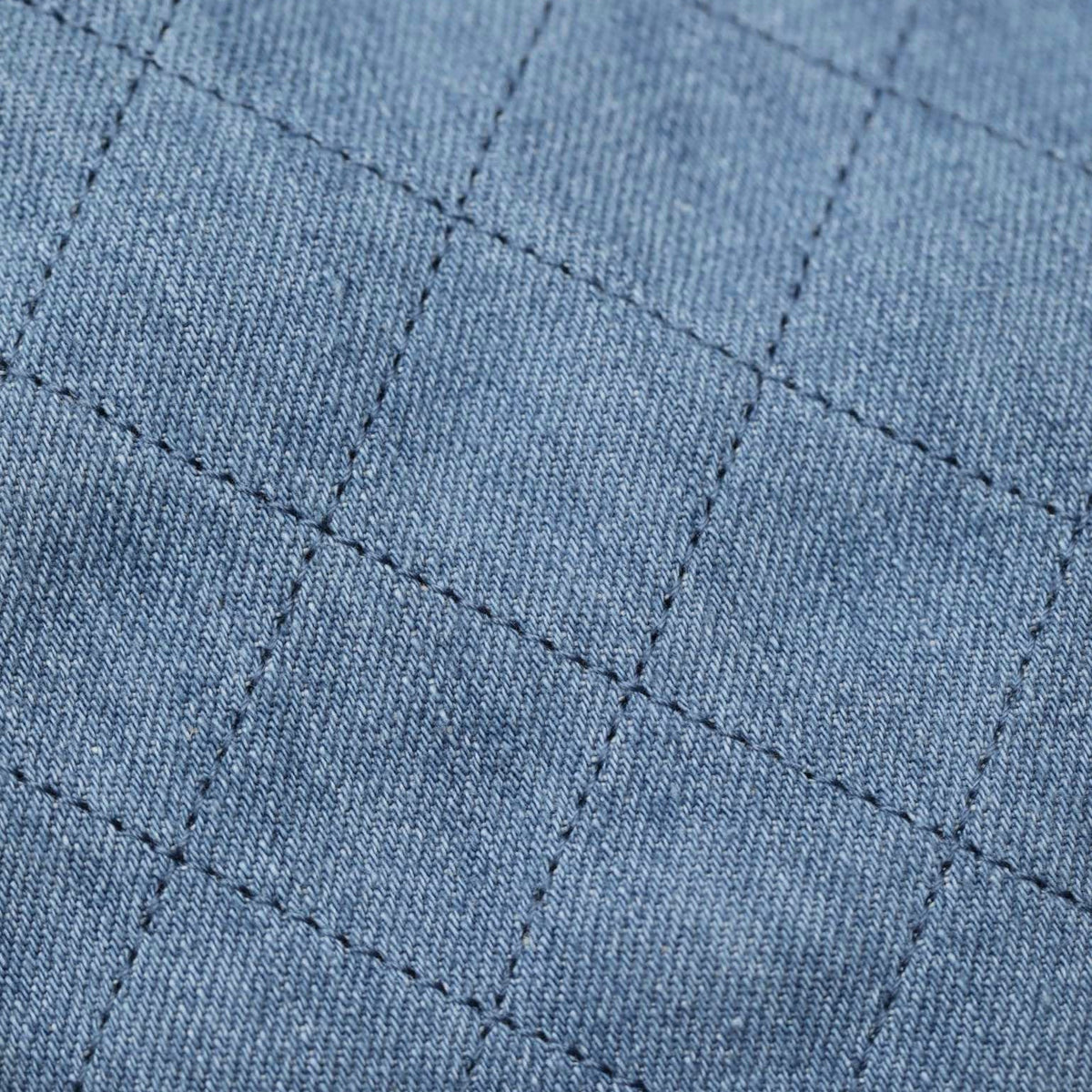 Front view of Chanel 25 Denim Backpack premium bag