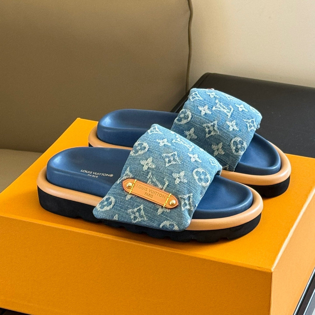 Louis Vuitton Accessories- Louis Vuitton Lou Pillow Mules Premium Everyday Designer Accessory