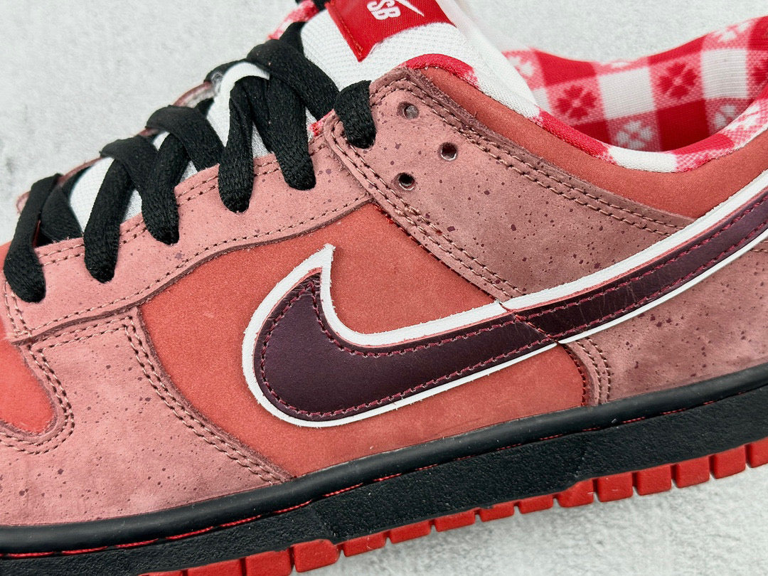 Nike Shoes- Nike Dunk Low Red Lobster Luxury Lifestyle Designer Footwear
