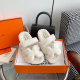 Hermès Grey Block Heel Pumps - Angled View