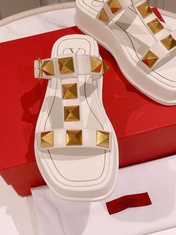 Valentino Garavani designer shoes full view