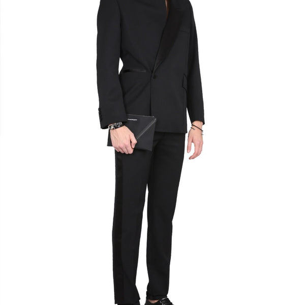 Alexander McQueen Pants? Alexander Mcqueen Men Wool Suit Pants Tailored Everyday Designer Pants