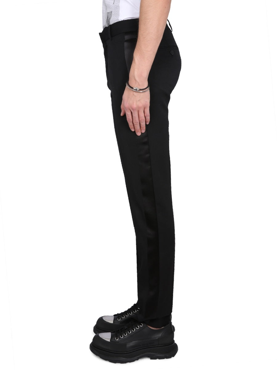 Alexander McQueen Pants? Alexander Mcqueen Men Wool Suit Pants Tailored Everyday Designer Pants