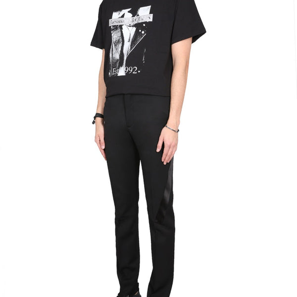 Alexander McQueen Pants? Alexander Mcqueen Men Virgin Wool Pants Tailored Everyday Designer Pants