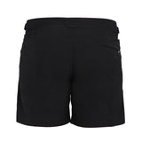 Close-up of Alexander McQueen swimsuits hardware and fine stitching
