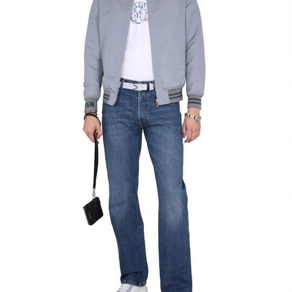 Alexander McQueen Jeans? Alexander Mcqueen Men Five Pocket Jeans Classic Everyday Designer Jeans