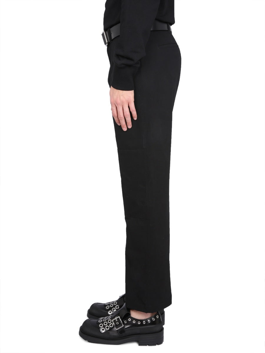 Alexander McQueen pants side profile designer luxury fashion