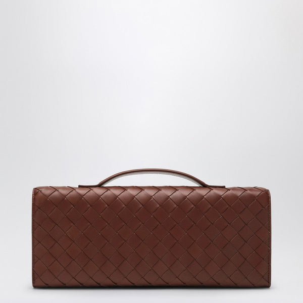 Bottega Veneta Bags? Bottega Veneta Women Andiamo Clutch Sapele With Handle Premium Designer Shoulder Bag