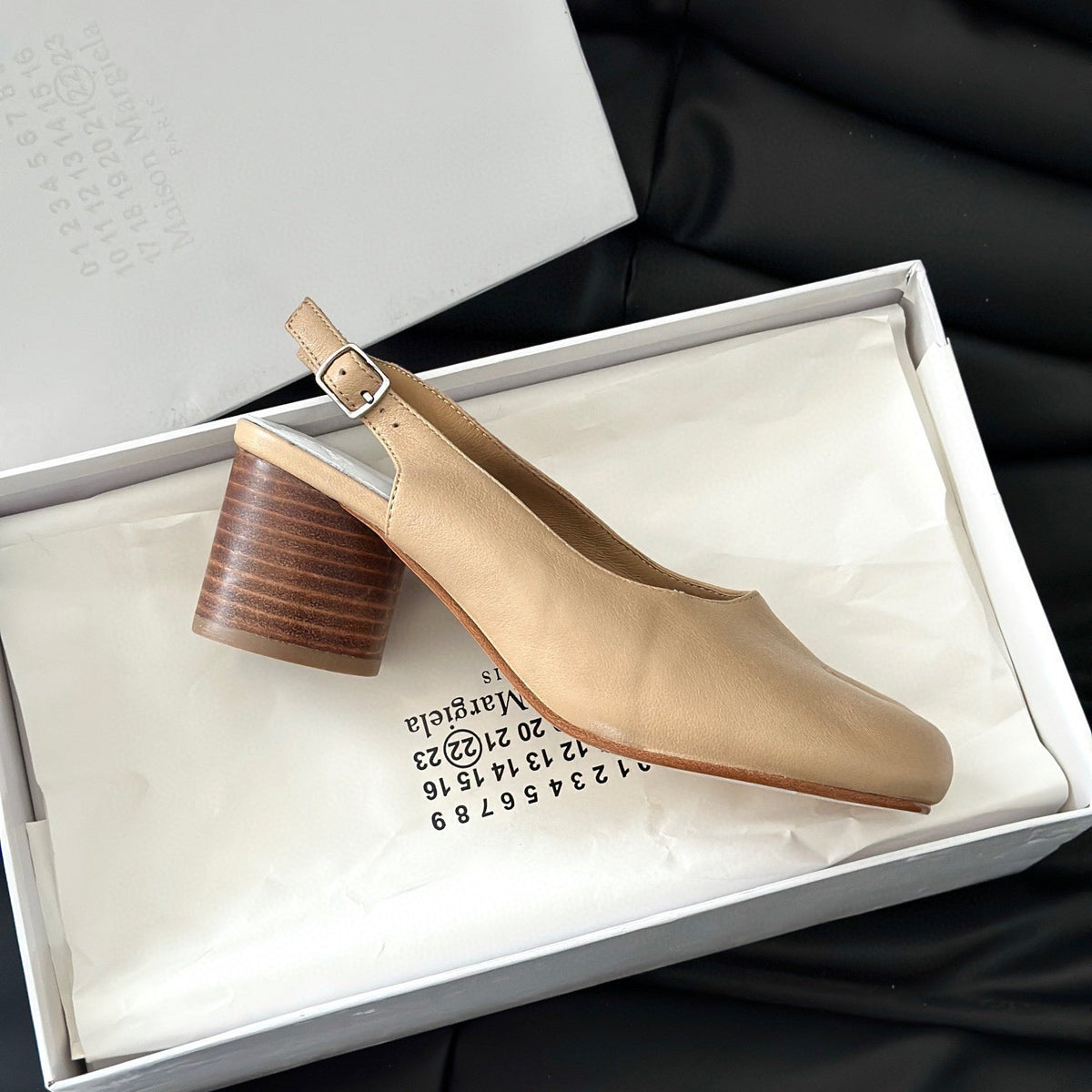 Shoes- Maison M Tabi Heels Luxury Lifestyle Designer Footwear