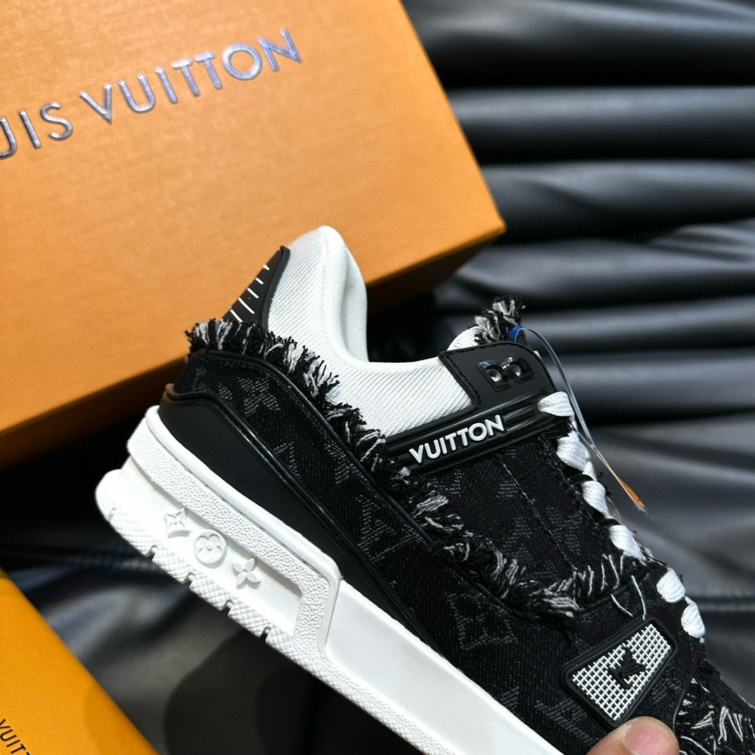 Louis Vuitton Shoes- Louis Vuitton Lou Trainers Premium Designer Casual Shoes
