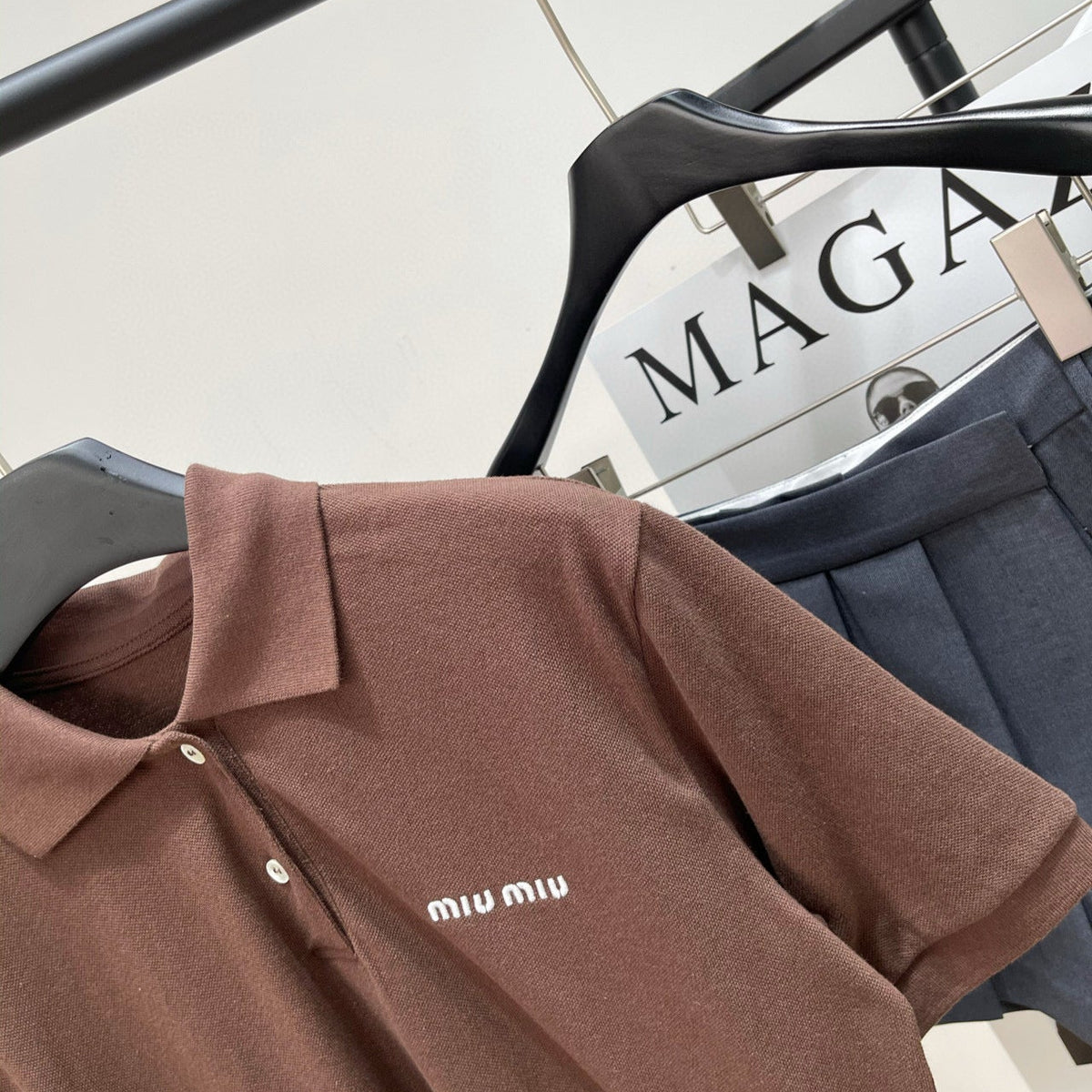Polo Shirts- Miu M Polo Premium Everyday Polo Shirt