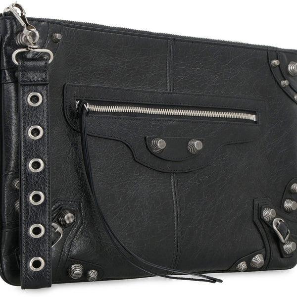 Balenciaga pochettes side profile designer luxury fashion