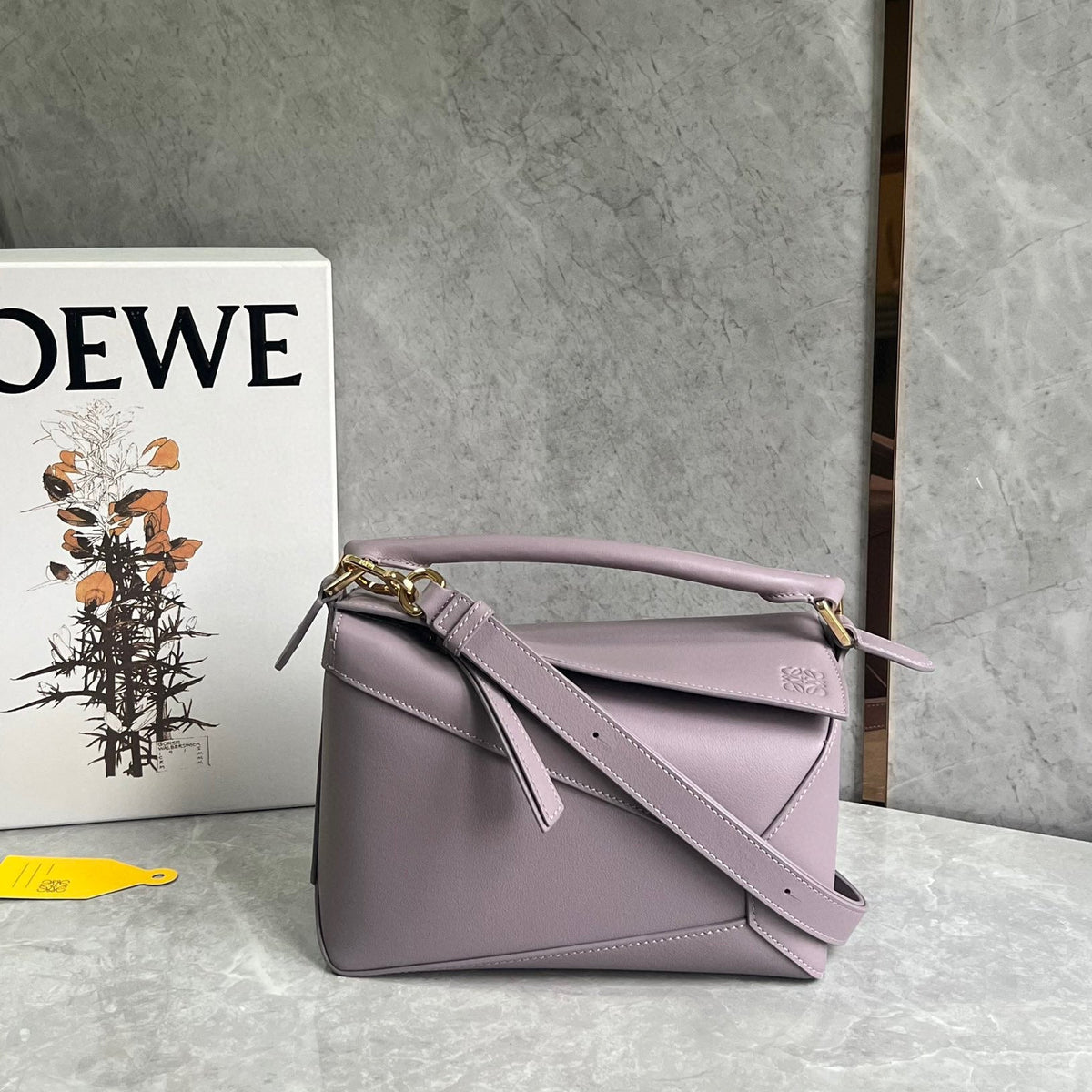Bags- Loew Small Puzzle Edge Bag Premium Designer Shoulder Bag