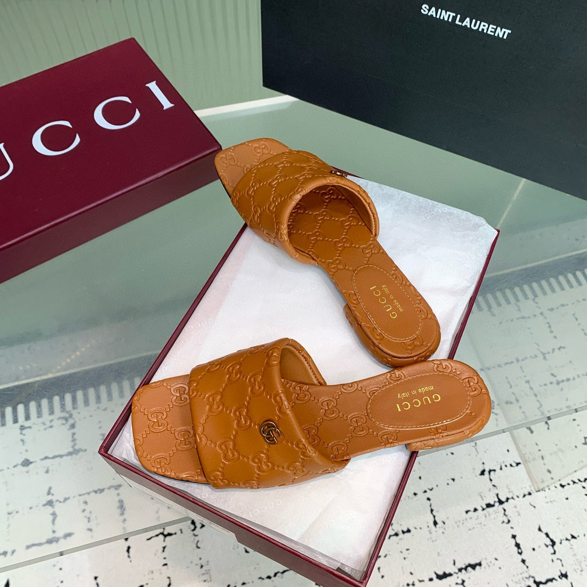 Gucci Shoes- Gucci Sandals Premium Designer Casual Shoes