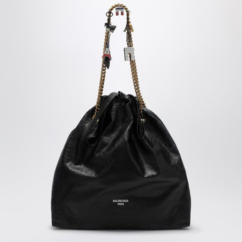 Balenciaga Bags? BALENCIAGA Crush Media Mini Leather Tote Handbag Elegant Everyday Designer Handbag