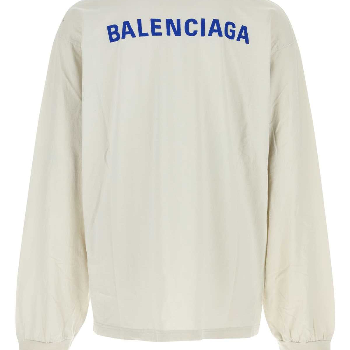 Balenciaga premium t-shirts & tops detail and craftsmanship close-up