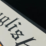 Burberry luxury t-shirt detail shot