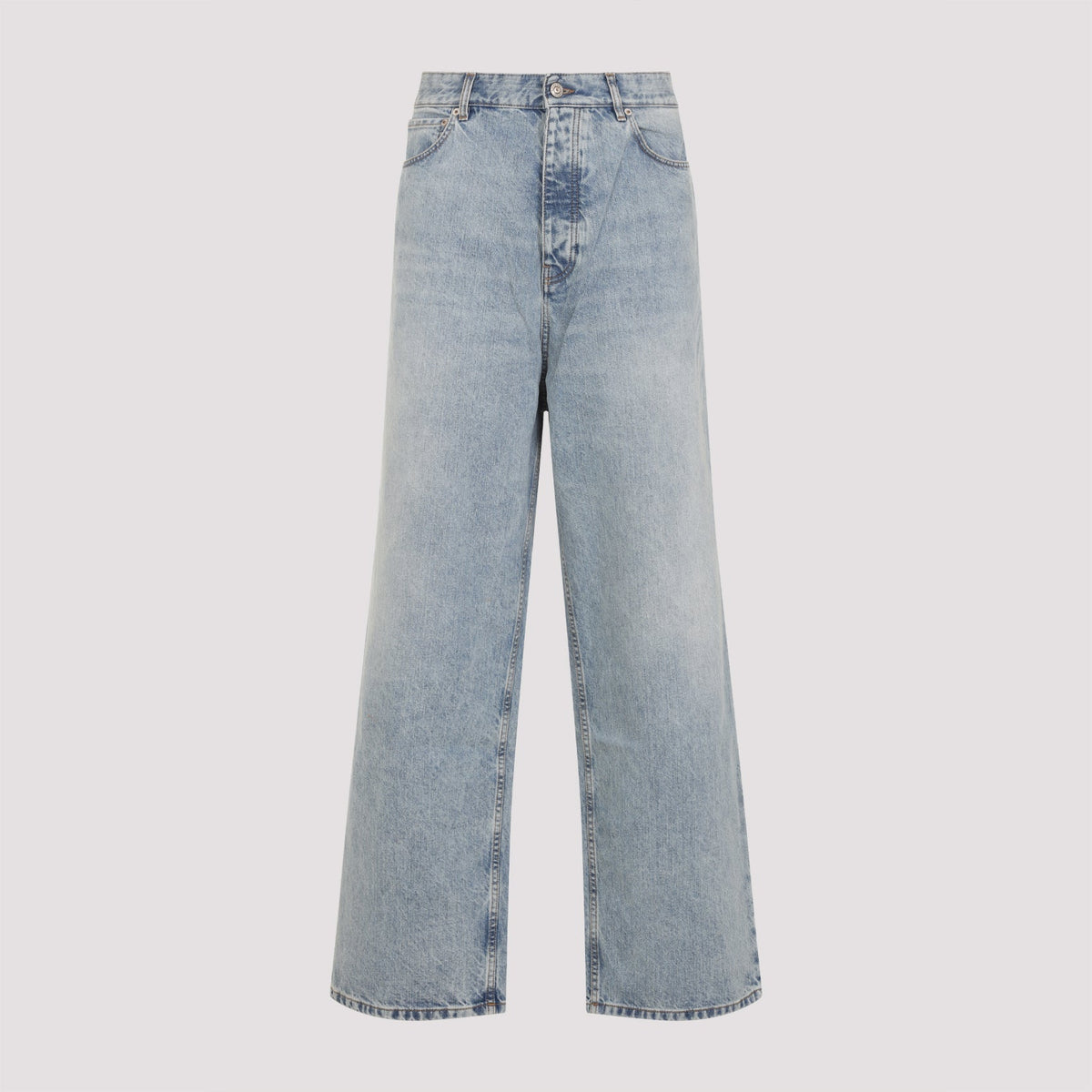 Balenciaga Jeans? BALENCIAGA Baggy Fit Unisex Denim Jeans Classic Everyday Designer Jeans