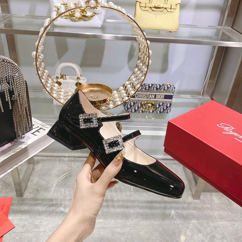 Roger Vivier shoes front view designer style