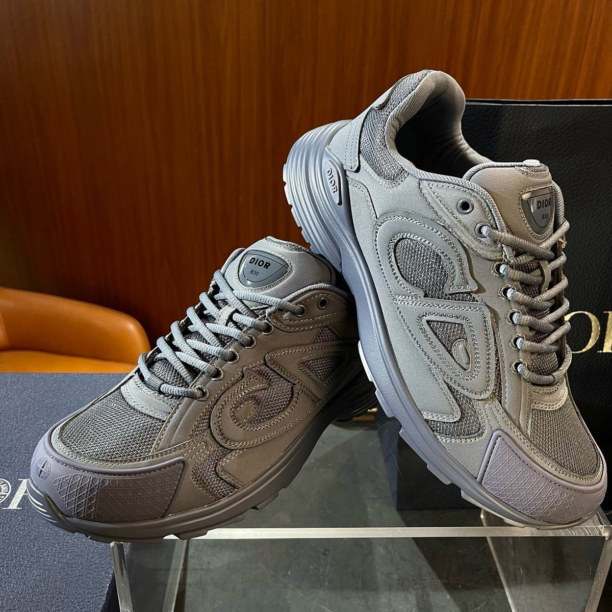 Dior Shoes- Dior x Stone I B30 Sneaker Premium Designer Casual Shoes