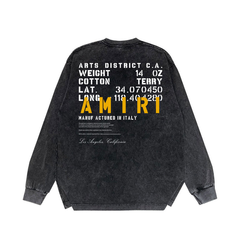 Back view of Amiri luxury piece style No.168
