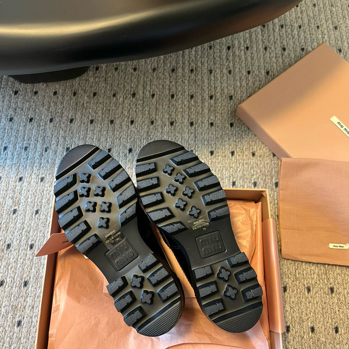 Shoes- Miu M Loafers Comfortable Everyday Designer Shoes