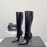 Three-quarter angle view of Saint Laurent luxury piece style No.050