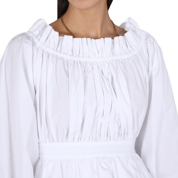 Alexander McQueen Tops? Alexander Mcqueen Women Cotton Poplin Top Premium Designer Casual Top
