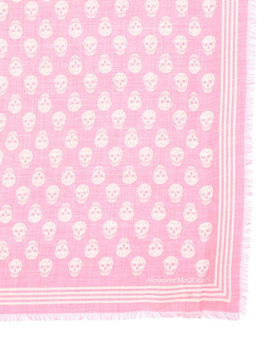 Alexander McQueen Scarves? Alexander Mcqueen Men Biker Skull Print Scarf Elegant Everyday Designer Scarf