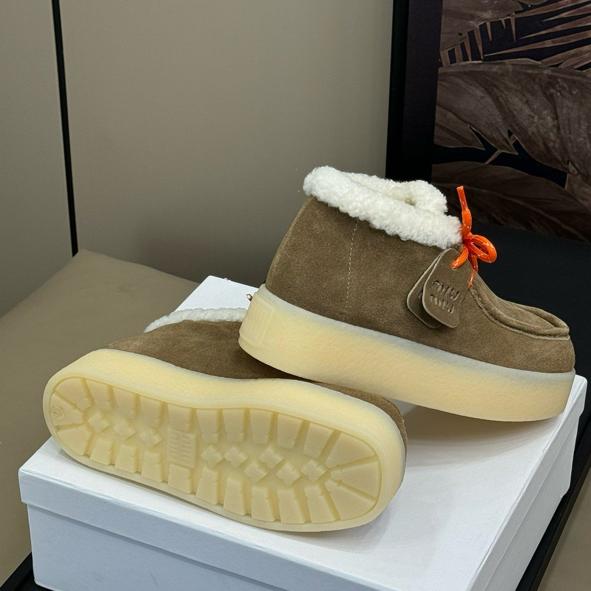Shoes- Miu M Boots Premium Designer Casual Shoes