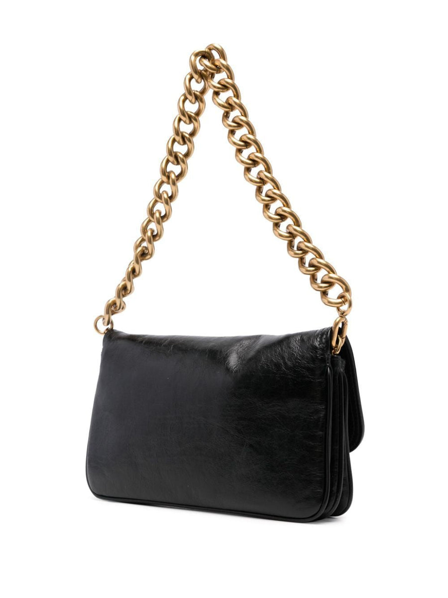 Balenciaga Bags? BALENCIAGA Mini BB Flap Leather Handbag Luxury Designer Leather Handbag