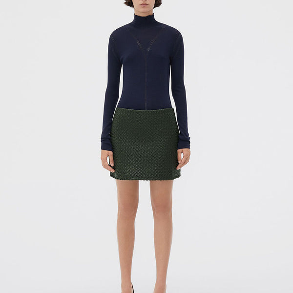 Bottega Veneta Accessories? Bottega Veneta Women Gonna Pelle Luxury Designer Fashion Accessory