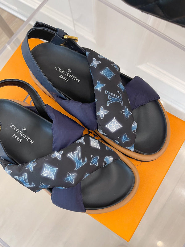 Louis Vuitton shoes Style 406 - editorial style shot